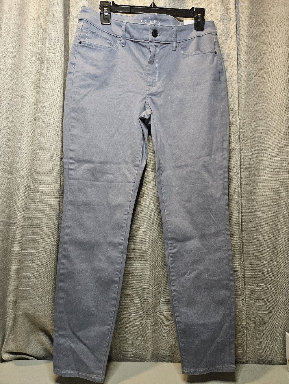 NWT WHBM Mid-Rise Skinny Ankle Jean 8 White House Black Market Blue Grey Color